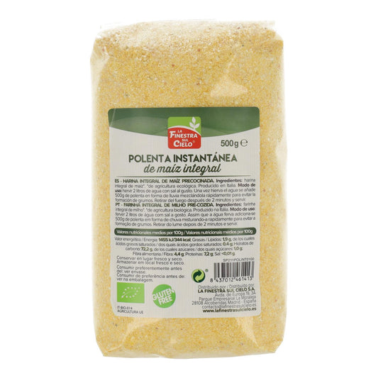 La Finestra Sul Cielo Polenta Instantânea de Trigo Integral 500 gr 