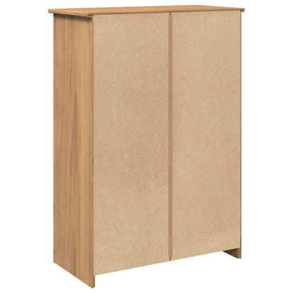 Mueble Zapatero Panama Madera Maciza De Pino 80x40x114 Cm / Vetonek_3