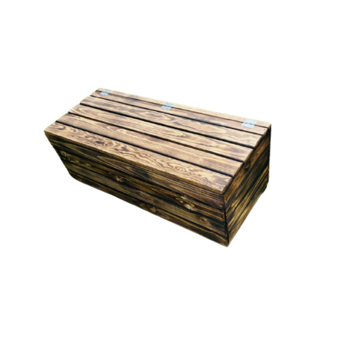 Baúl De Madera Takura Envejecida Con Estilo Japonés Vidahuerto 80x40x40 Cm._4
