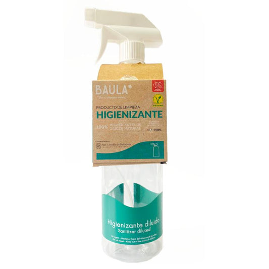 Pack de Limpador Sanitizante Ecológico + Frasco Spray, Baula