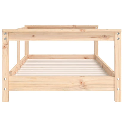 Vidaxl Estructura De Cama Para Niños Madera Maciza De Pino 70x140 Cm_3