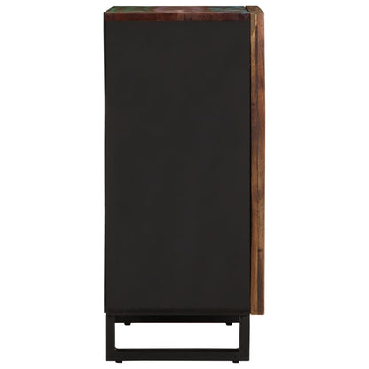 Mesita De Noche Madera Maciza De Acacia 50x34x60 Cm_1