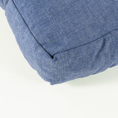 Pack 4 Cojines Asiento Para Palet, Tamaño: 80x120x16 Cm, Olefin Color Azul, Repelente Al Agua_4