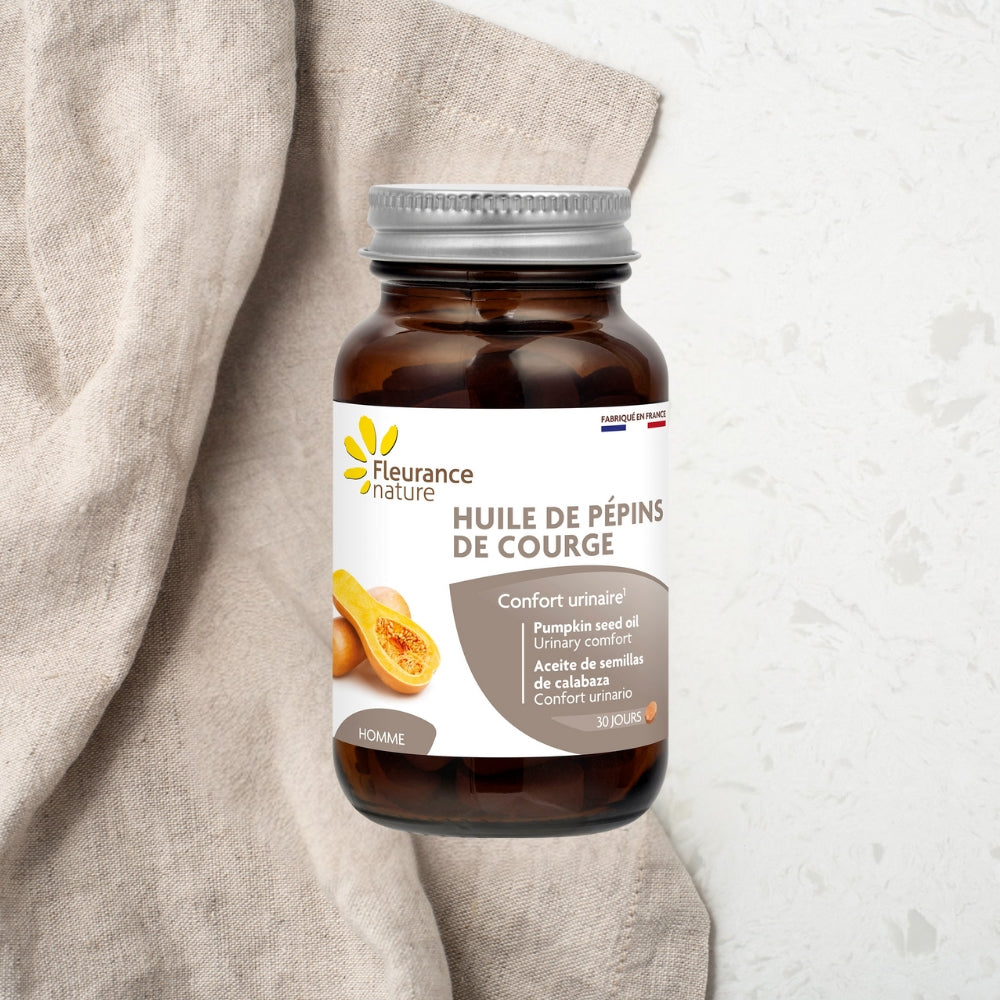 Aceite De Semillas De Calabaza Fleurance Nature 60 Cápsulas_1