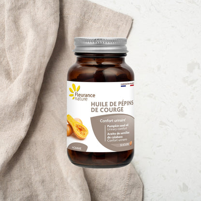 Aceite De Semillas De Calabaza Fleurance Nature 60 Cápsulas_1