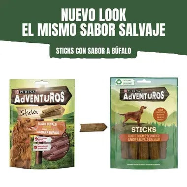 AdVenturos Sticks Búfalo Selvagem 120 g