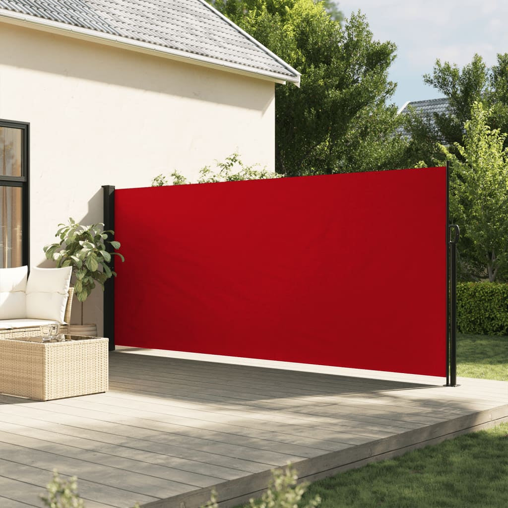 Vidaxl Toldo Lateral Retráctil Rojo 160x300 Cm_1