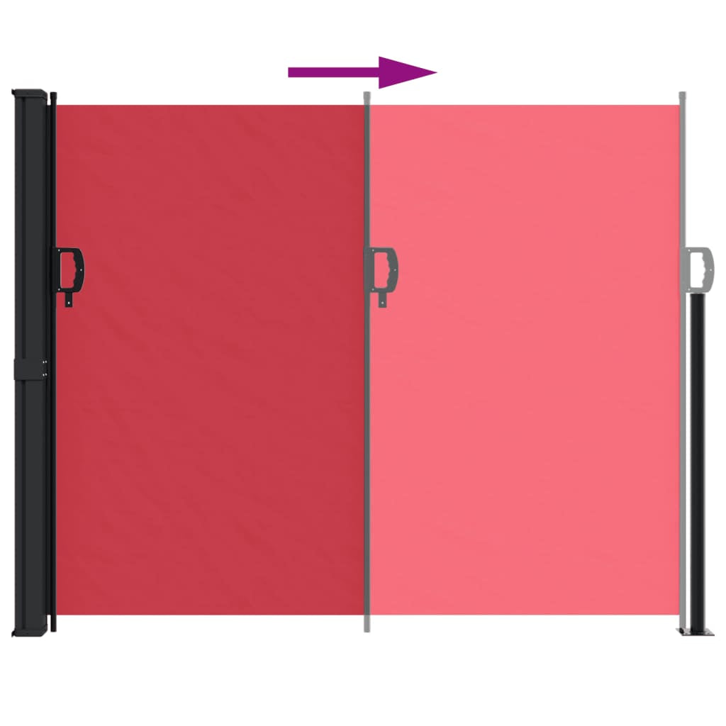 Vidaxl Toldo Lateral Retráctil Rojo 160x300 Cm_4