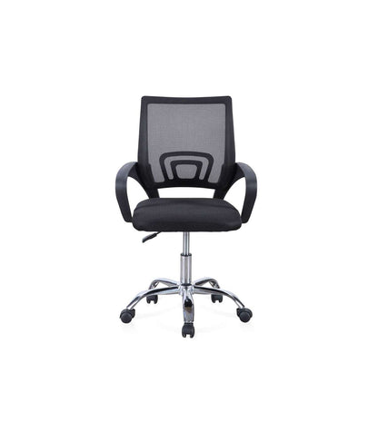 Silla De Escritorio Giratoria Vita Acabado Negro, 90/102 Cm(alto)60 Cm(ancho)60 Cm(largo)_5