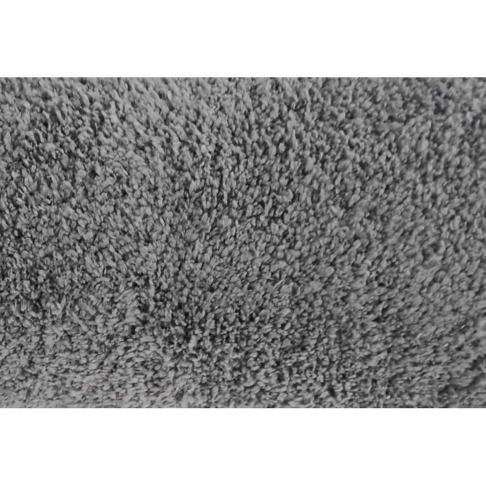 Alfombra Microfibra Salón, Baño, Dormitorio Gris Pelo Suave 80x120cm- Decoración- Mobiliario Hogar_1