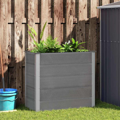 Arriate De Wpc Gris 100x50x91 Cm_1
