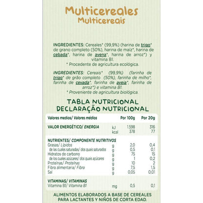 100% Eco Multicereal 300 g - Hero Baby