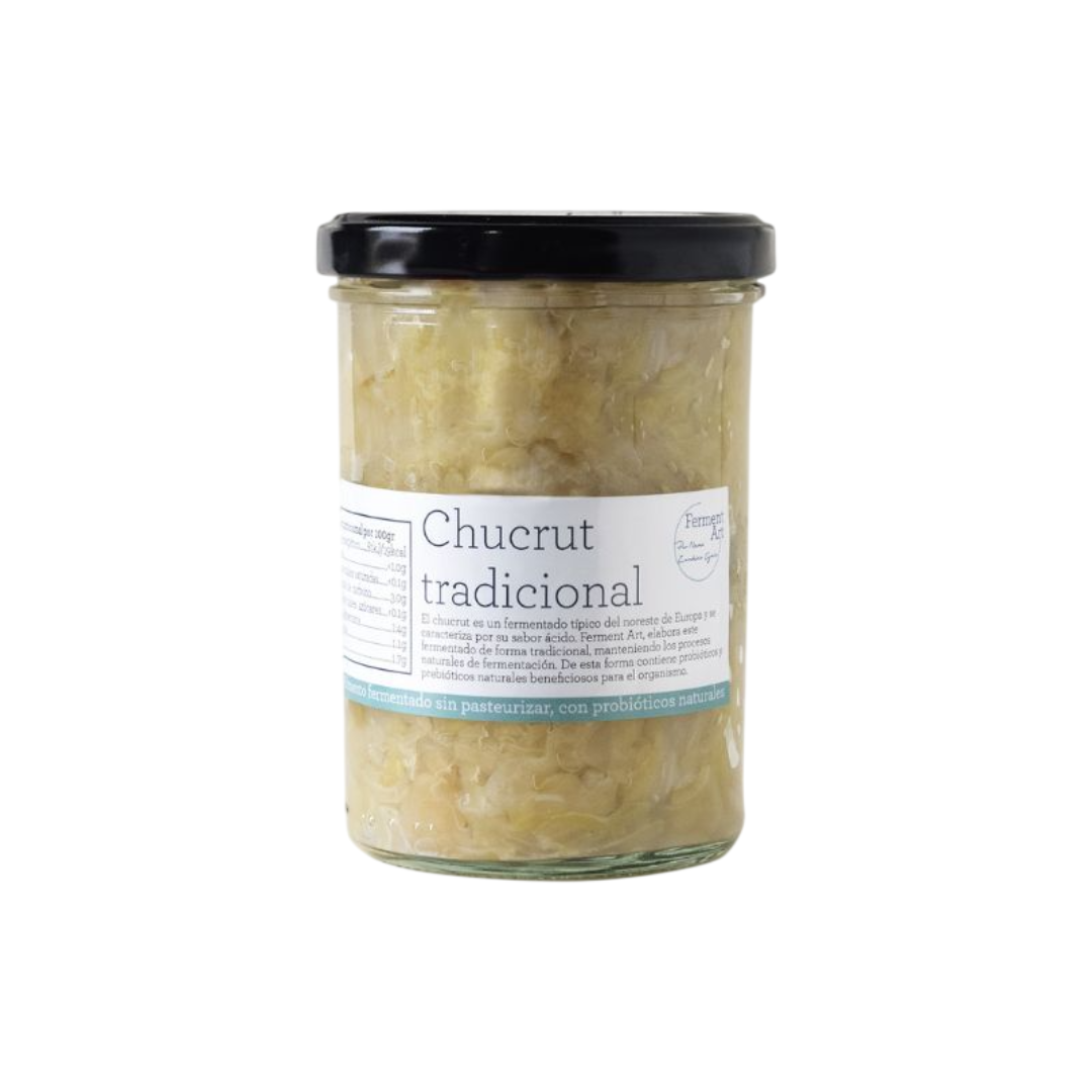 Chucrut Tradicional Eco Sin Pasteurizar Ferment Art 400 Gr_0
