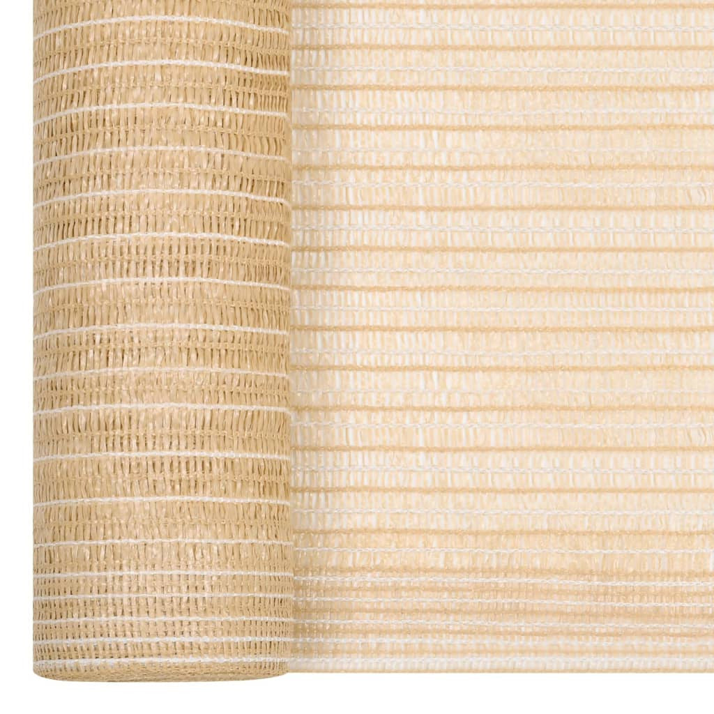 Vidaxl Red De Privacidad Hdpe Beige 1x25 M 150 G/m²_1