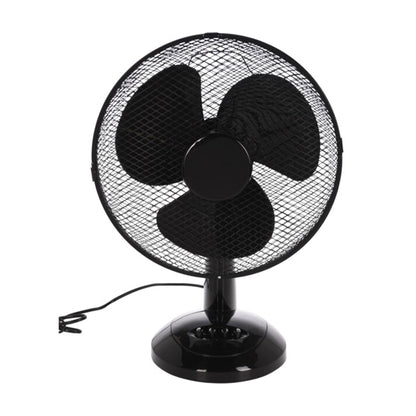 Well Home Ventilador De Mesa De 34x21x50cm Con Cabezal Ajustable Y 3 Velocidades - Color Negro_0