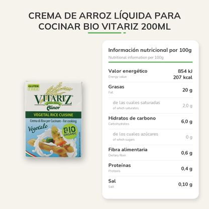 Información nutricional
