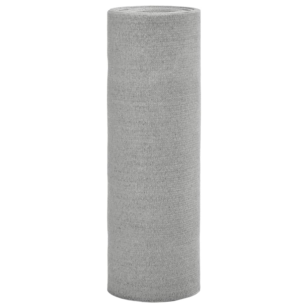 Vidaxl Red De Privacidad Hdpe Gris Claro 1,5x50 M 75 G/m²_0