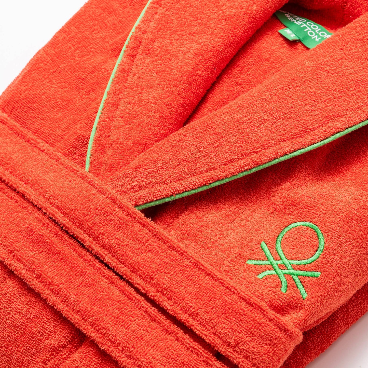 Albornoz L/xl 360gsm 100% Algodón Rojo Rainbow