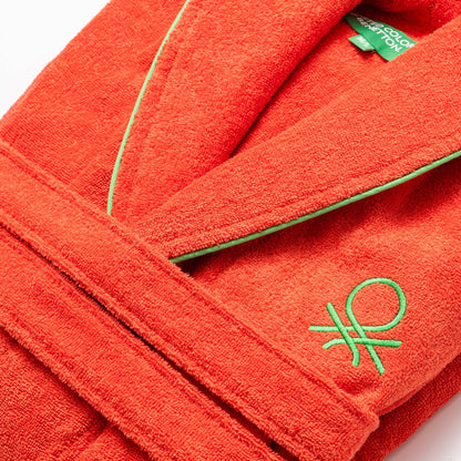 Albornoz L/xl 360gsm 100% Algodón Rojo Rainbow