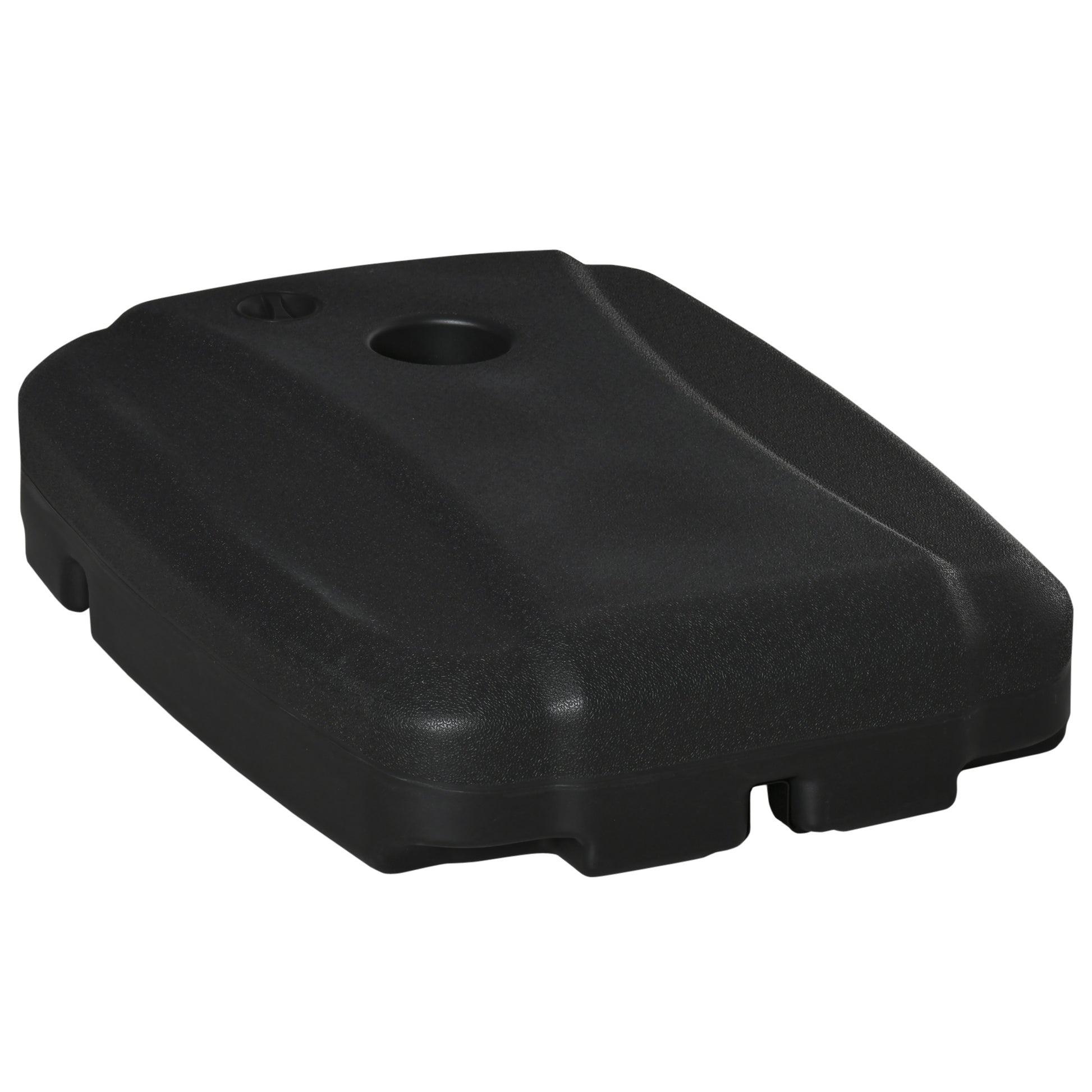 Outsunny Base Sombrilla Con 2 Ruedas Rellenable Agua 80kg Arena 90kg Mixto 100kg_0