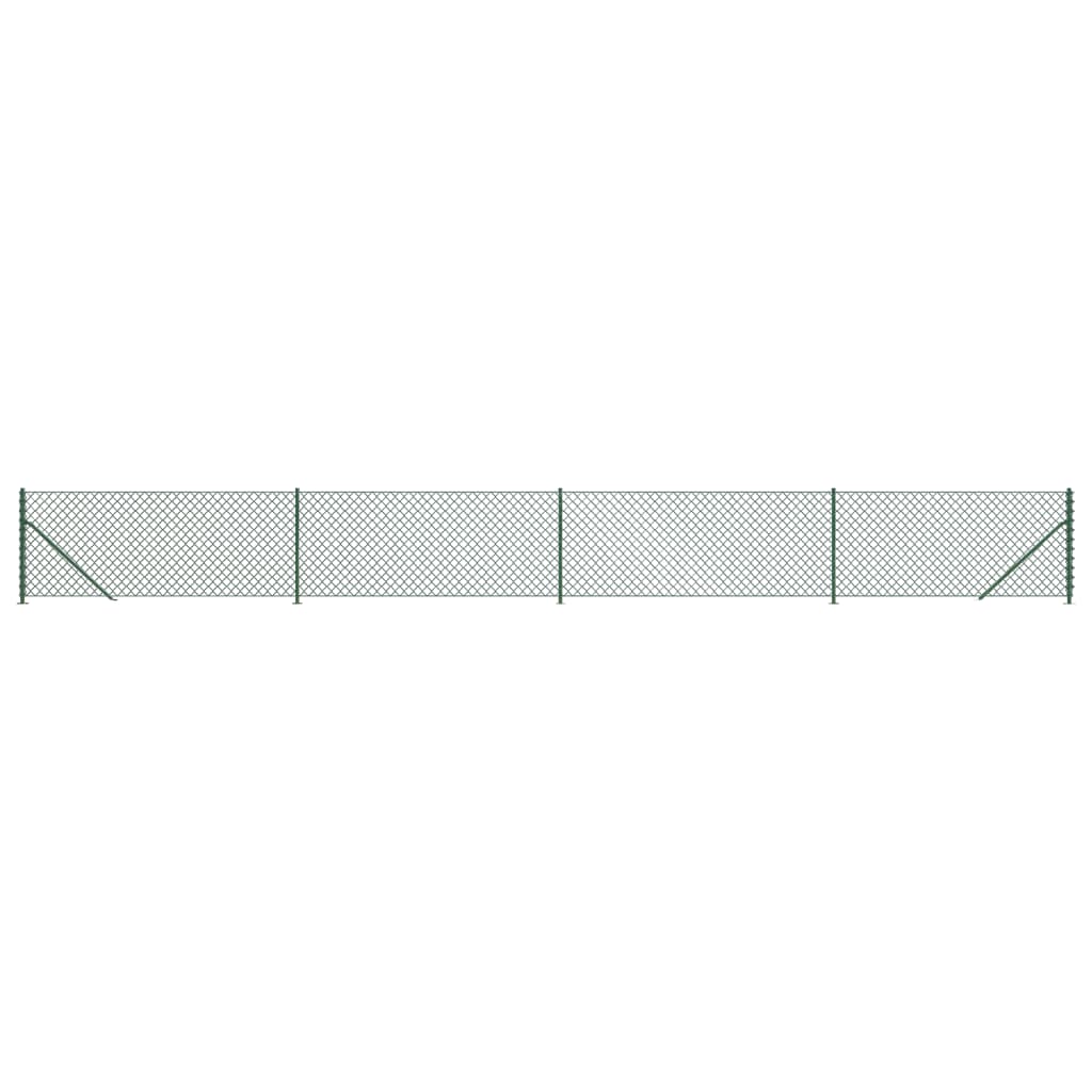 Cerca De Alambre Con Brida Verde 1x10 M / Vetonek_1