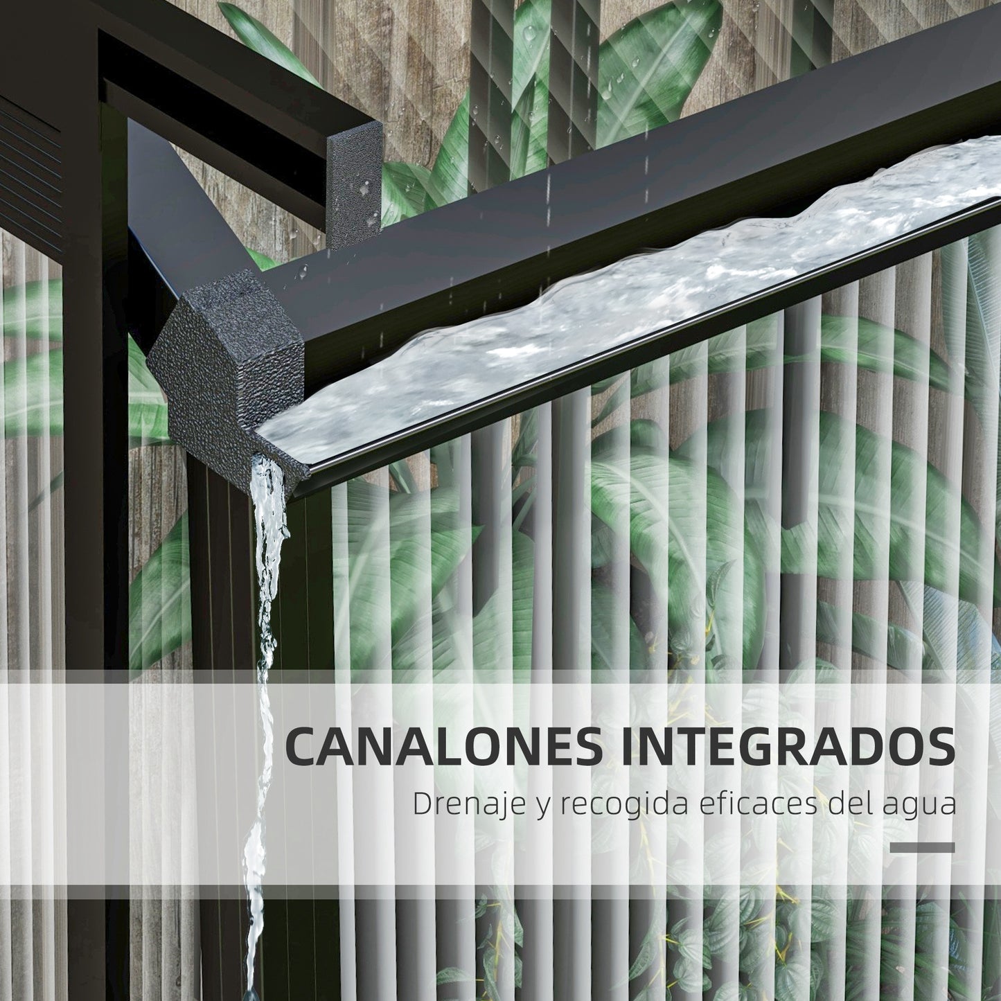 Outsunny Invernadero De Jardín Policarbonato 2x2,5x2 M Negro_3