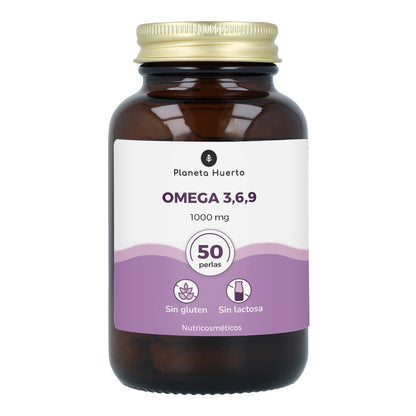 Ómega 3 6 9 1000 mg Planeta Huerto 50 pérolas
