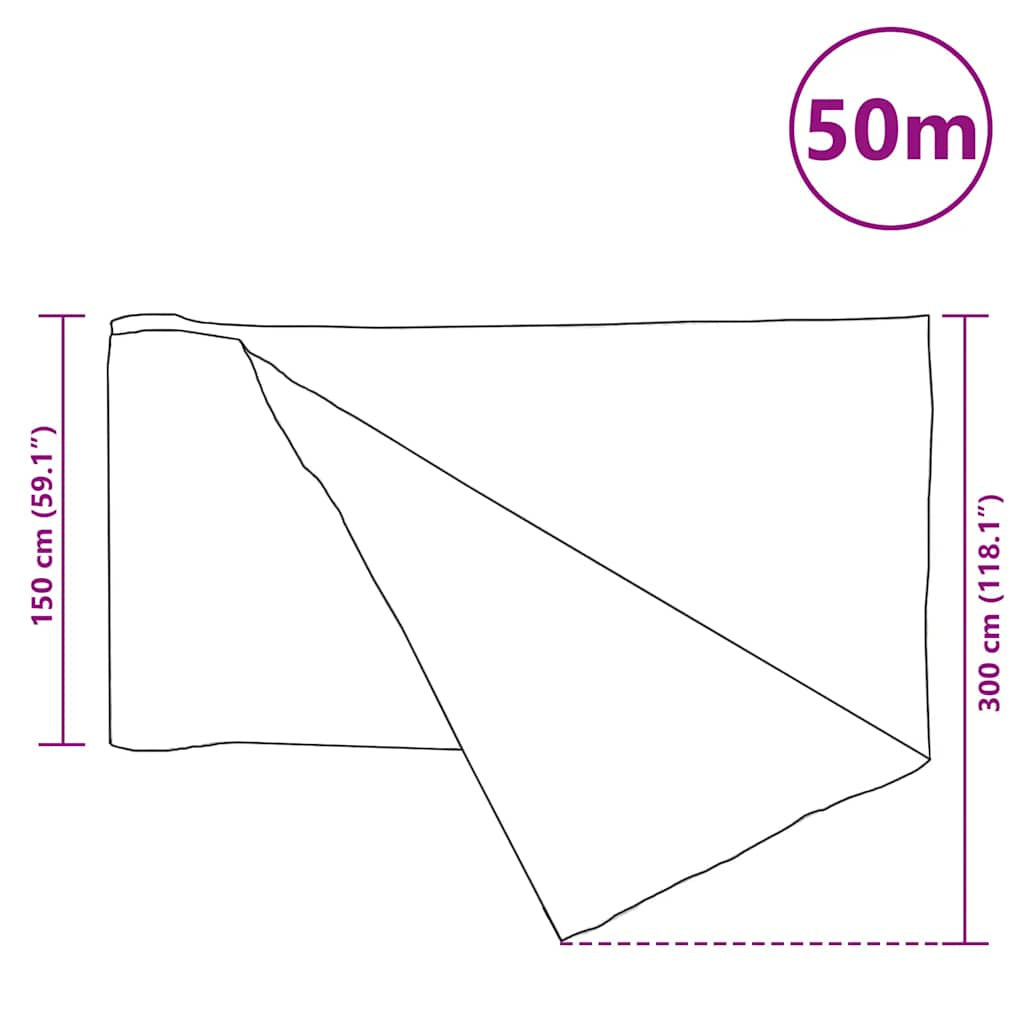 Vidaxl Red De Privacidad Hdpe Negro 1,5x50 M 75 G/m²_2