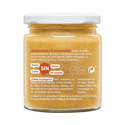 Pote de estufado biológico com carne e presunto 230g