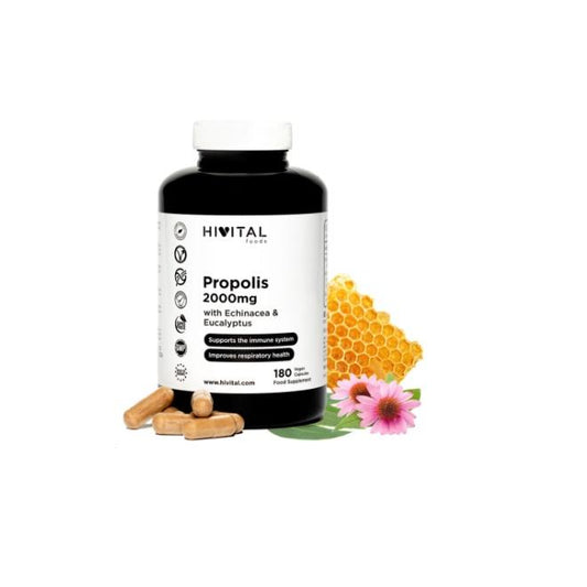 Própolis 2000 mg Hivital 180 cápsulas vegan