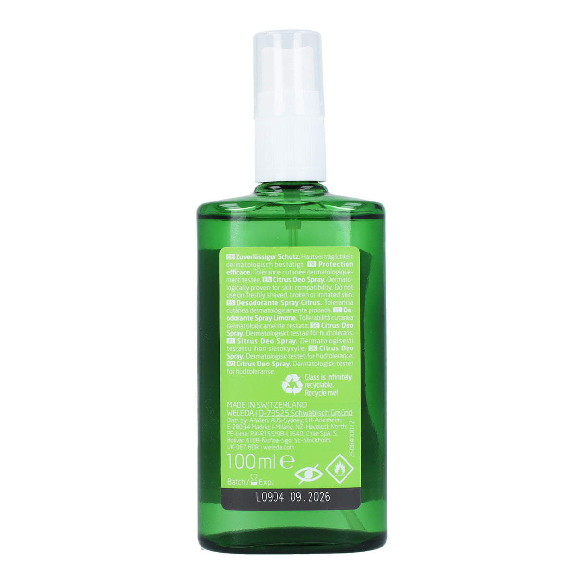 Desodorizante Cítrico Weleda 100 ml