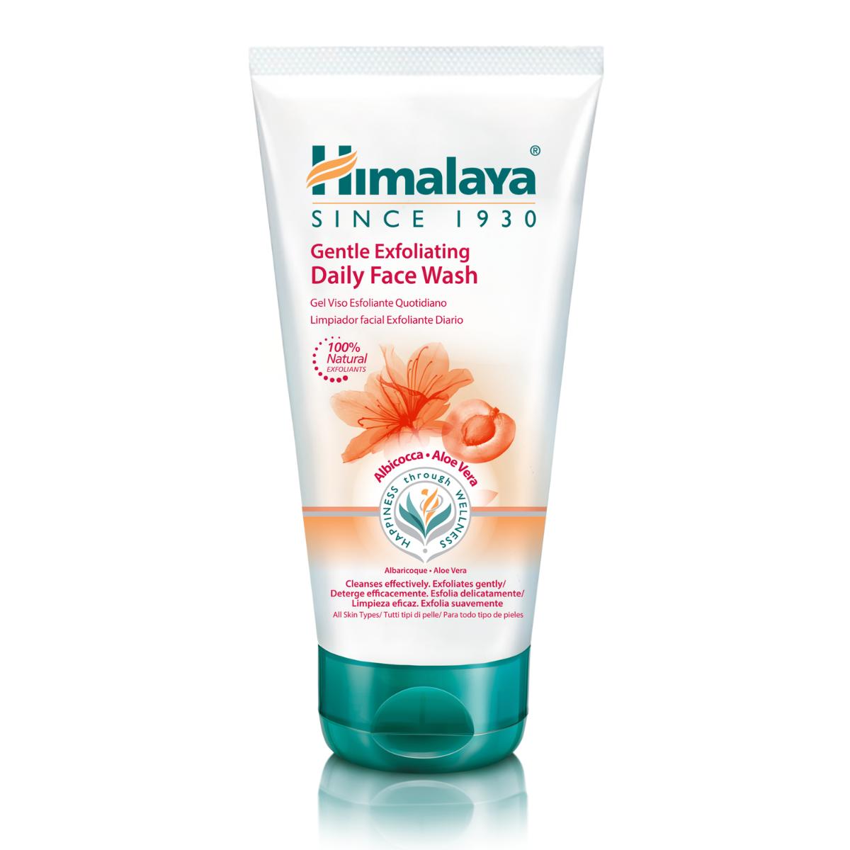 Produto de Limpeza Facial Esfoliante Diário Himalaya Apricot 150 ml