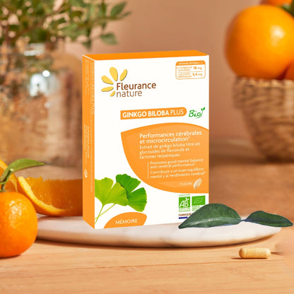 Ginkgo Biloba Plus Eco Fleurance Nature 30 Comprimidos_1