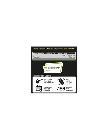 Crealuxe - 500g - Neutro - Creatina Monohidrato - Io.genix_5