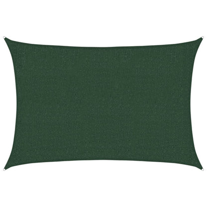Vidaxl Toldo De Vela Verde Oscuro Hdpe 160 G/m² 2x2,5 M_0