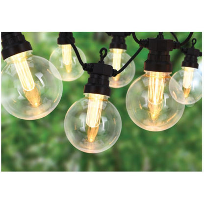 Grinalda LED 10 lâmpadas quentes