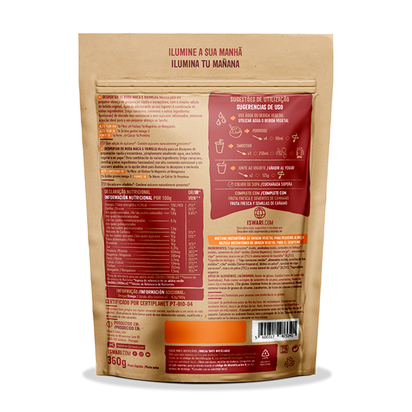 Maca Despertar de Buda Baunilha ISWARI