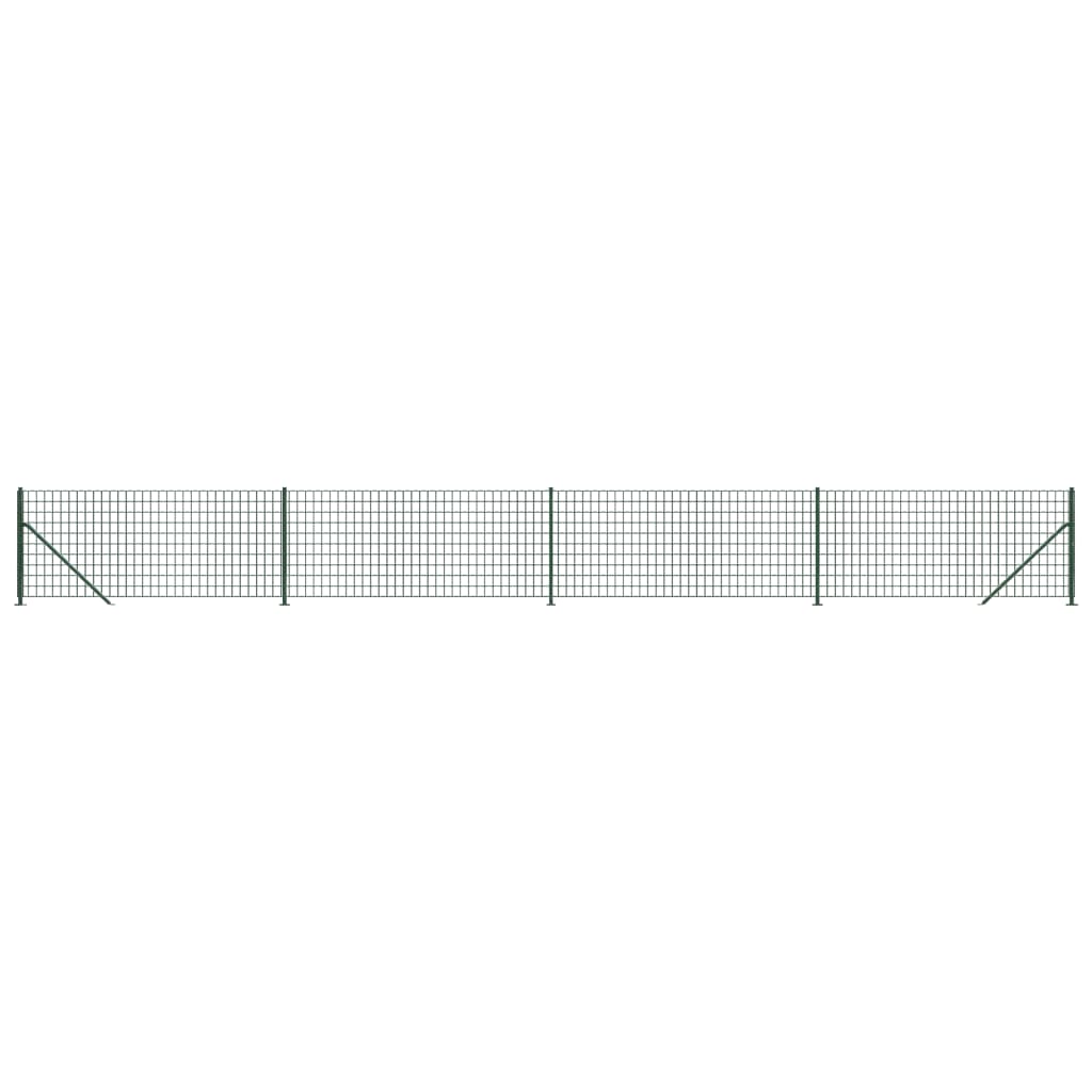 Cerca De Alambre Con Brida Verde 0,8x10 M / Vetonek_1