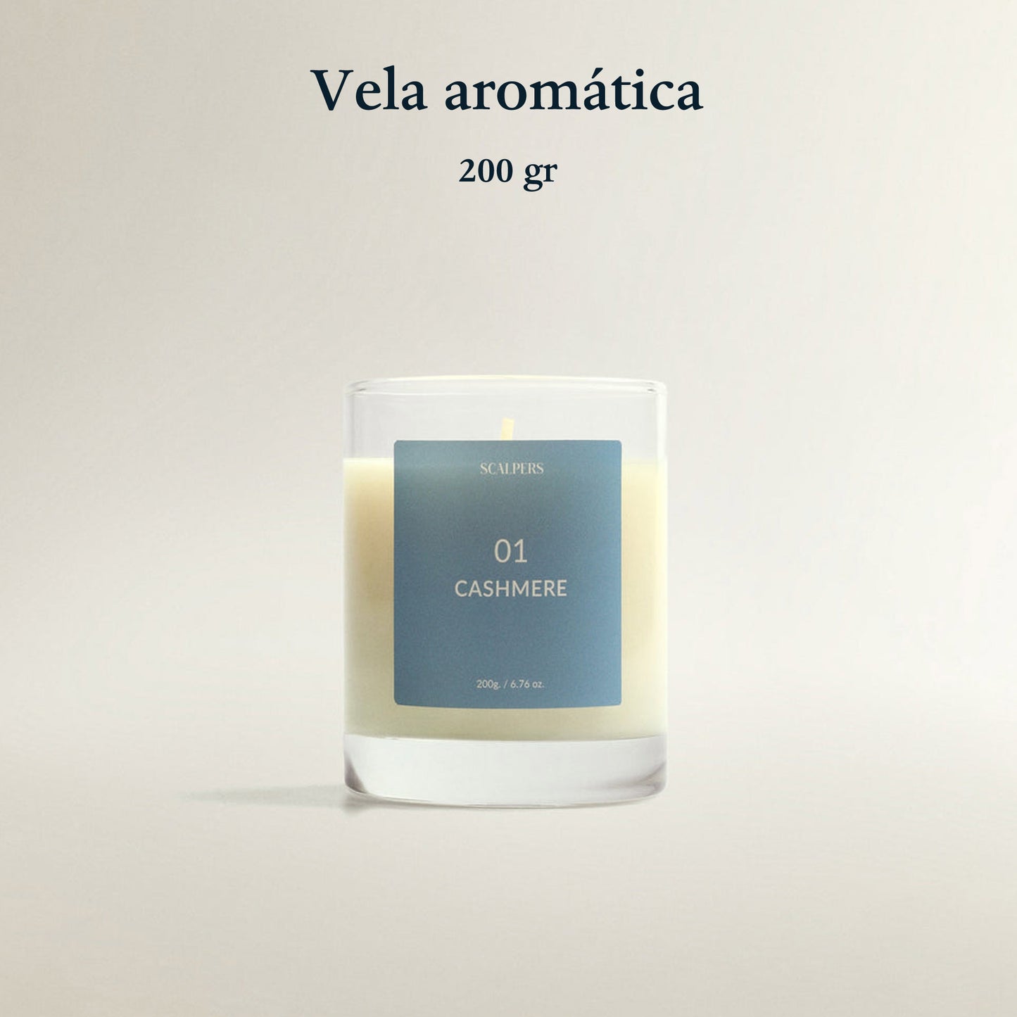 Vela Aromática 200gr Cashmere Scalpers_1