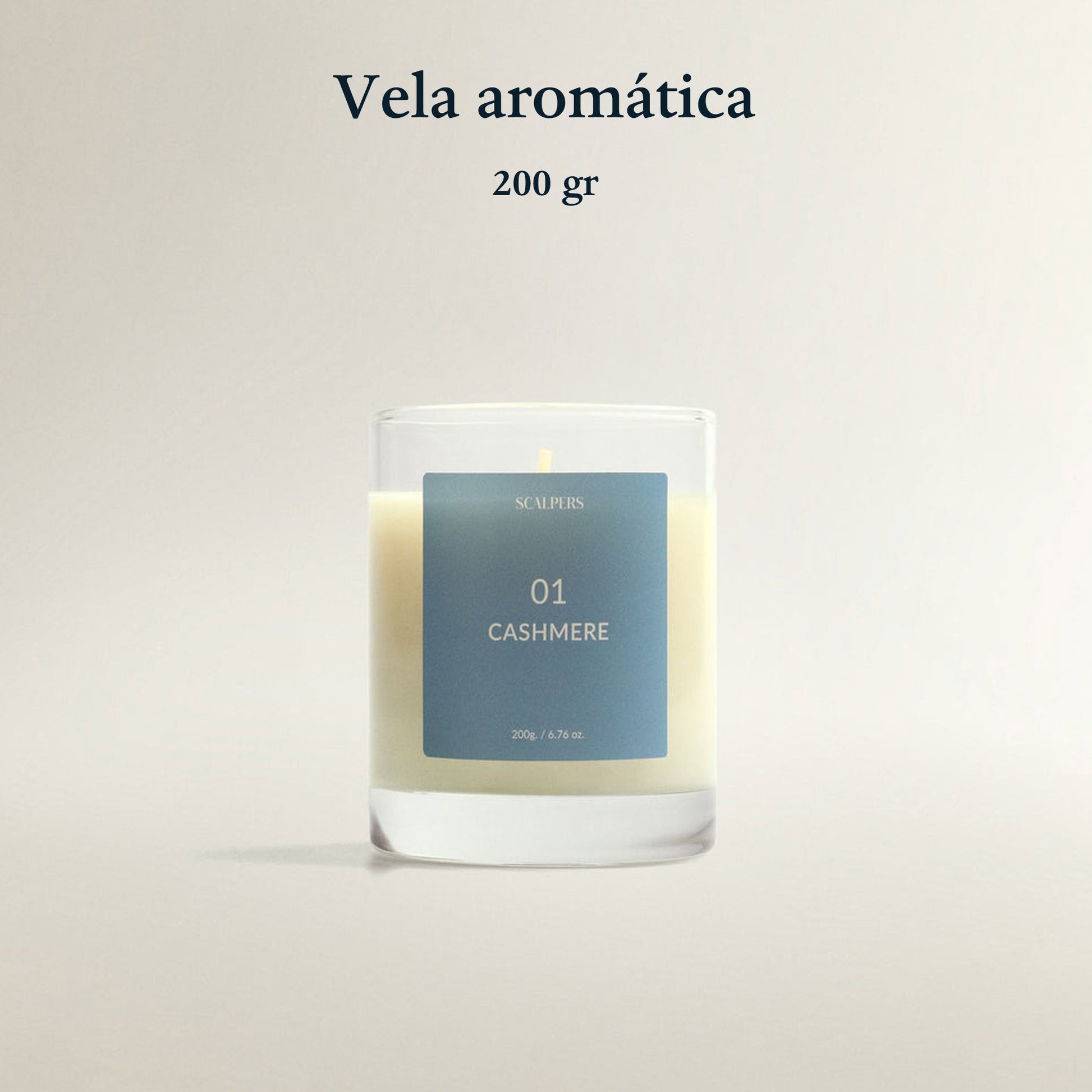 Vela Aromática 200gr Cashmere Scalpers_1