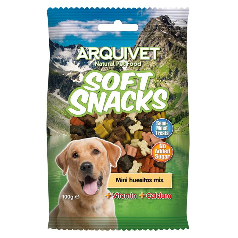Soft Snacks Mini ossos mix Arquivet 100gr