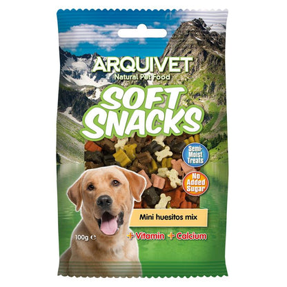 Soft Snacks Mini ossos mix Arquivet 100gr