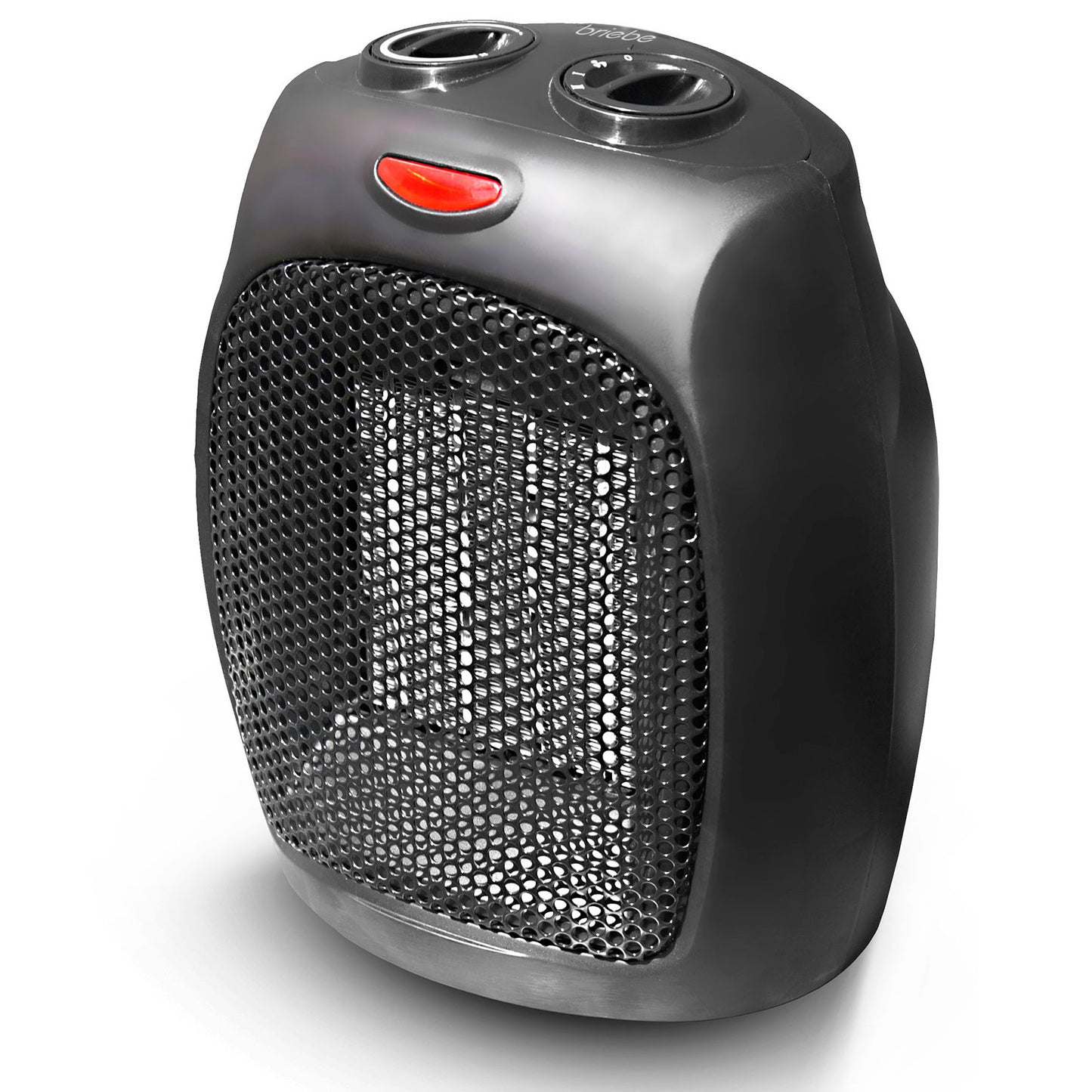 Calefactor Cerámico Portátil Ptc, Termostato Regulable, 2 Niveles Potencia, Función Ventilador, Briebe, Ht1128, Negro_1