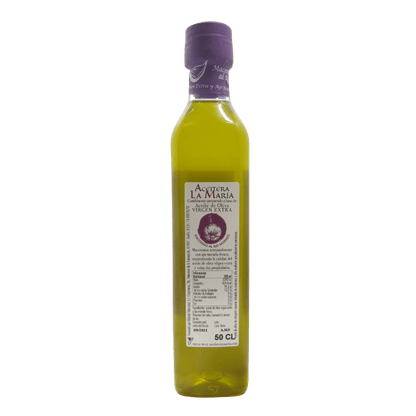 Aceite De Oliva Virgen Extra Macerado Al Ajo Morado 50 Cl Pet_1
