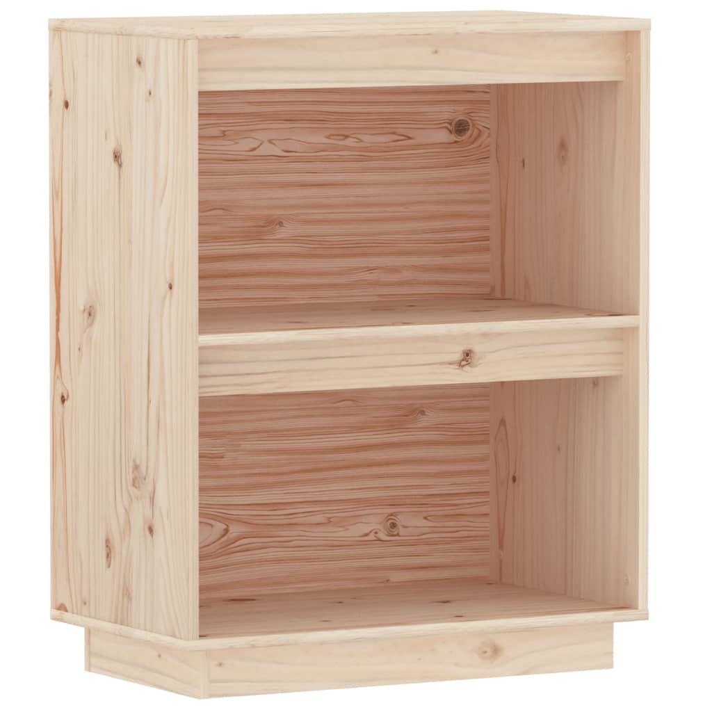 Mesa Consola De Madera Maciza De Pino 60x34x75 Cm / Vetonek_0
