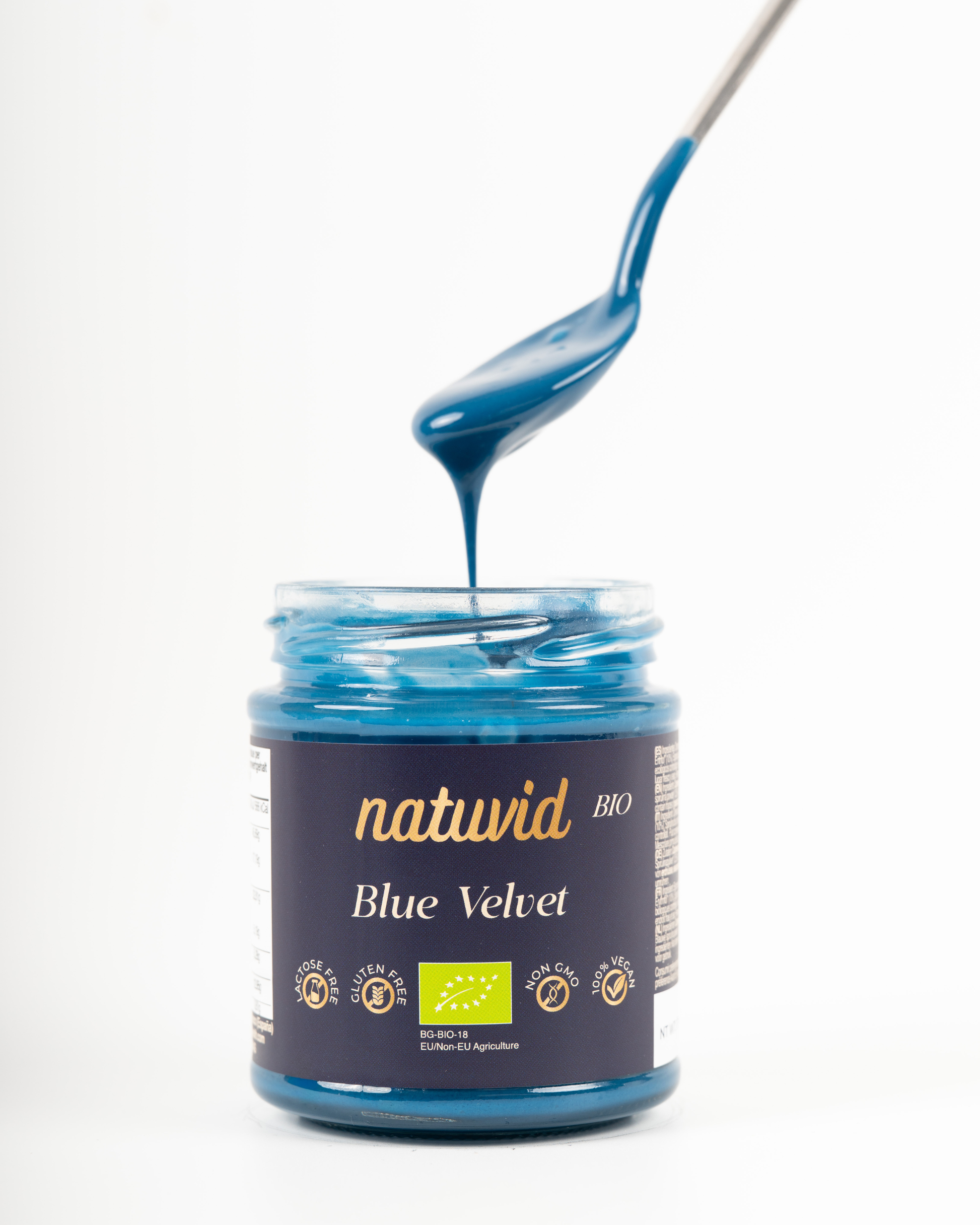 Crema Blue Velvet BIO Natuvid (170g) | 100% Natural, Vegana, Sin Gluten y Sin Lactosa_1