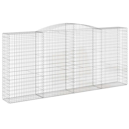 Cestas De Gaviones 10 Uds Forma De Arco Hierro 400x50x180/200cm_2