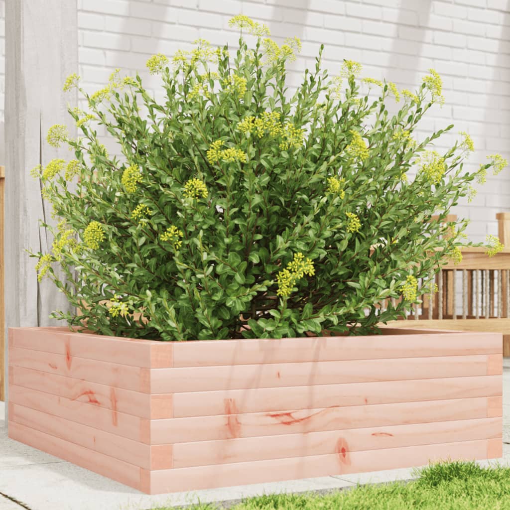 Jardinera Madera Maciza De Abeto Douglas 70x70x23 Cm_1