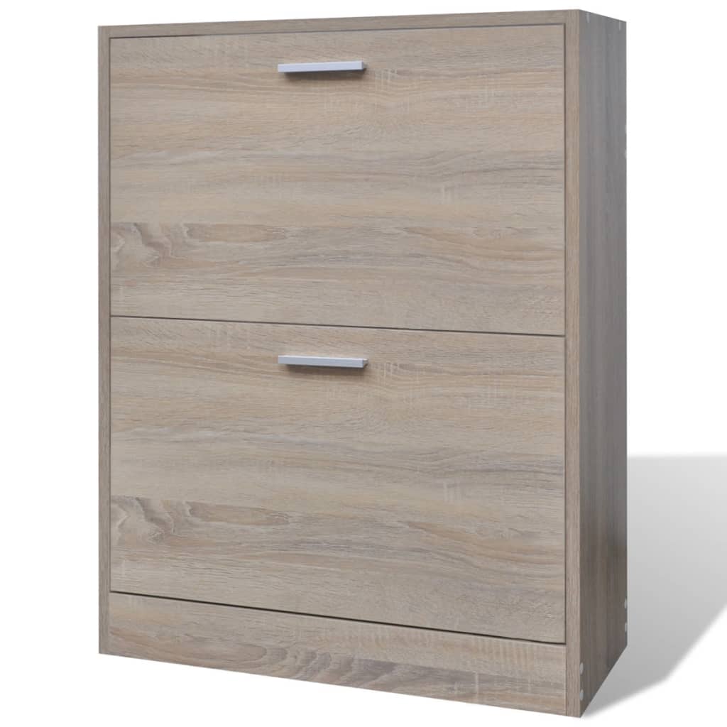 Mueble Zapaterocolor Roble Con 2 Compartimentos / Vetonek_1
