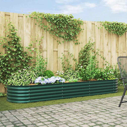 Cama Elevada Verde 320 X 80 X 44 Cm Acero_1